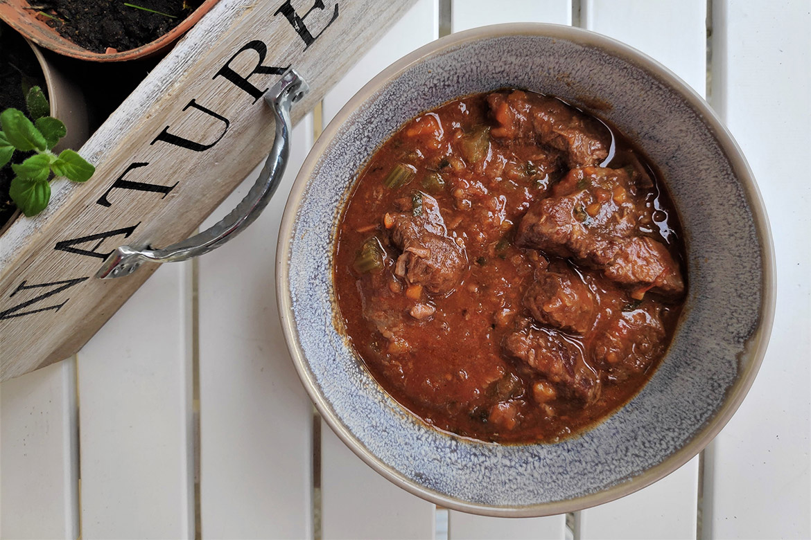 Beef stew – hovädzie so zeleninou z pomalého hrnca (F)