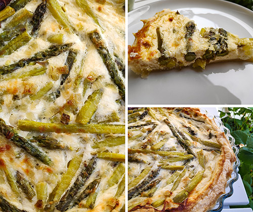 Špargľový quiche (M)