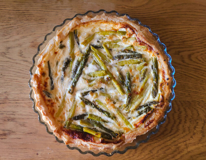 Špargľový quiche (M)