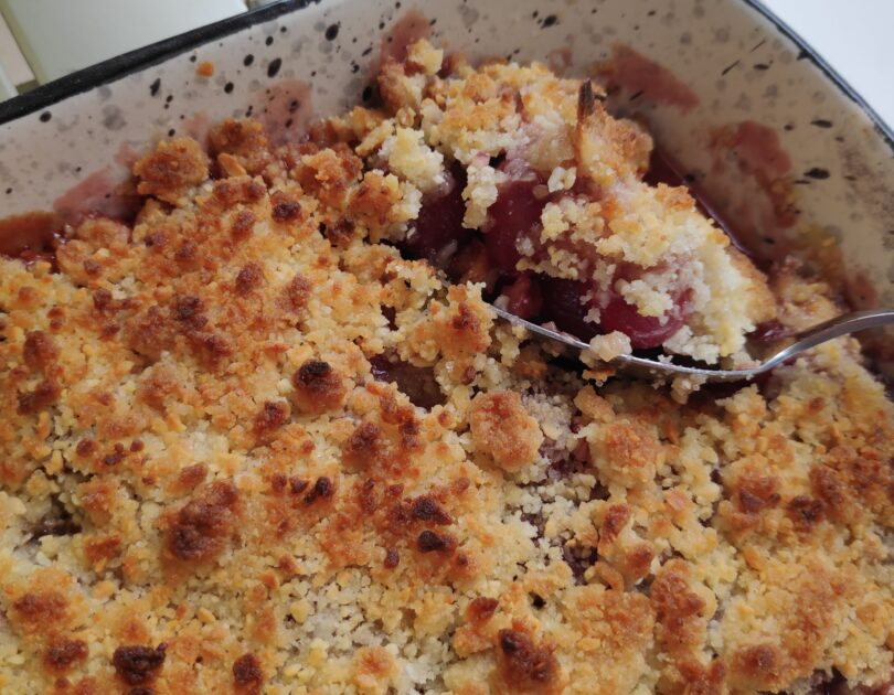 Čerešňový crumble (M)